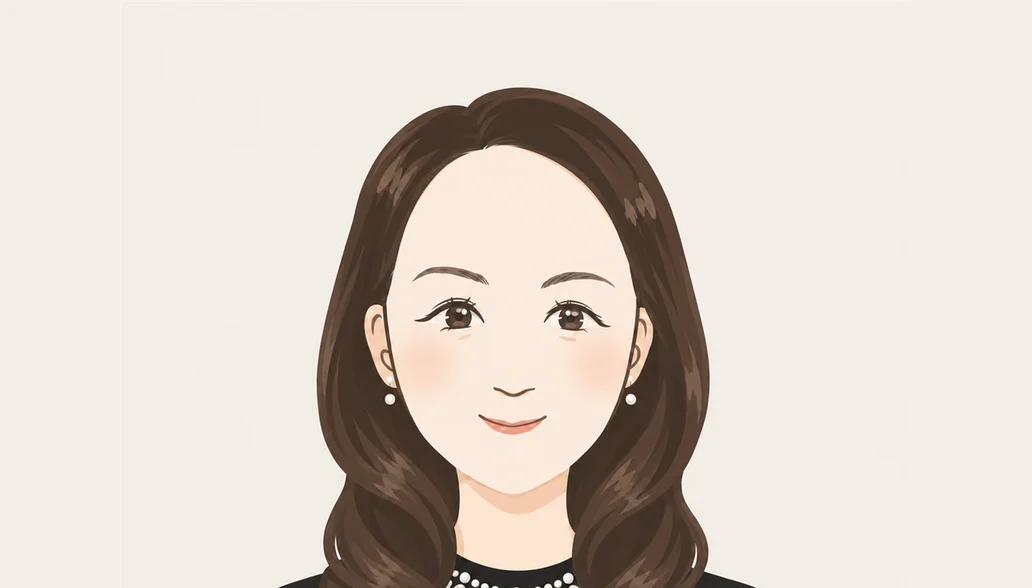 公認プロコーチ エリシャ の似顔絵イラスト
