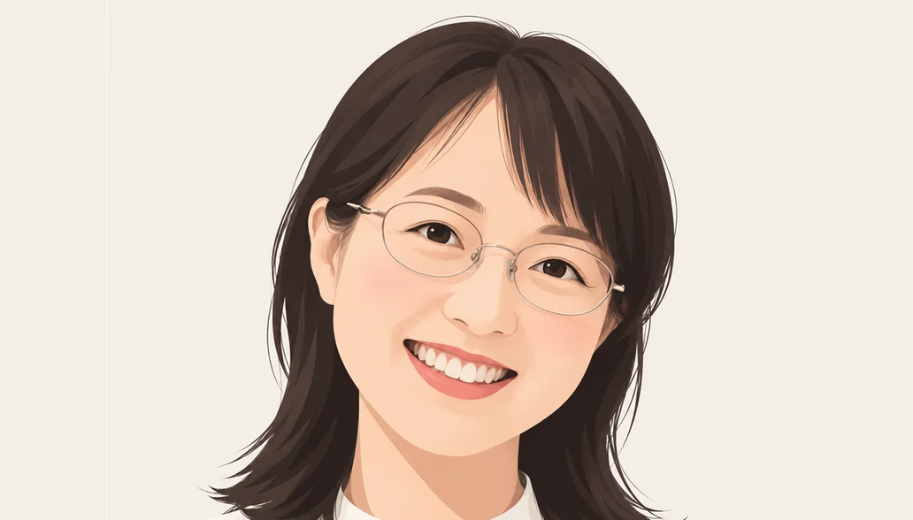 公認プロコーチ Yuki の似顔絵イラスト